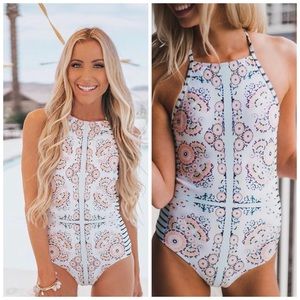 {Pink Desert} Whimsical One Piece